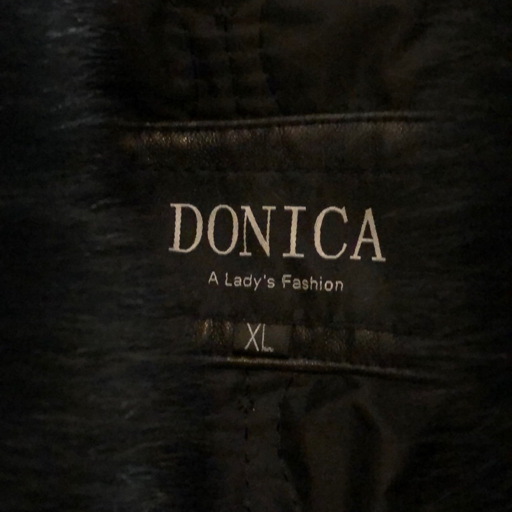 Vintage Leather & Rabbit Coat. - Picture 5 of 17
